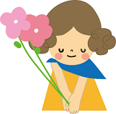 お辞儀　イラスト④