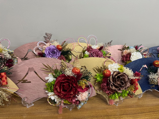 第２６回　緑の教室「正月向けフラワースタンド作り」を開催しました