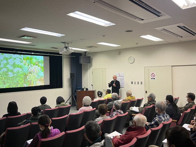 第２９回　緑の教室「植物名の語源」を開催しました