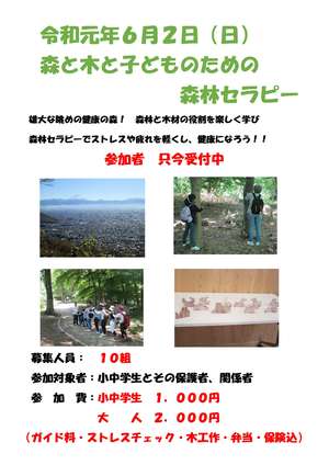 R元森と木と子どものための森林セラピー　案内パンフ-1