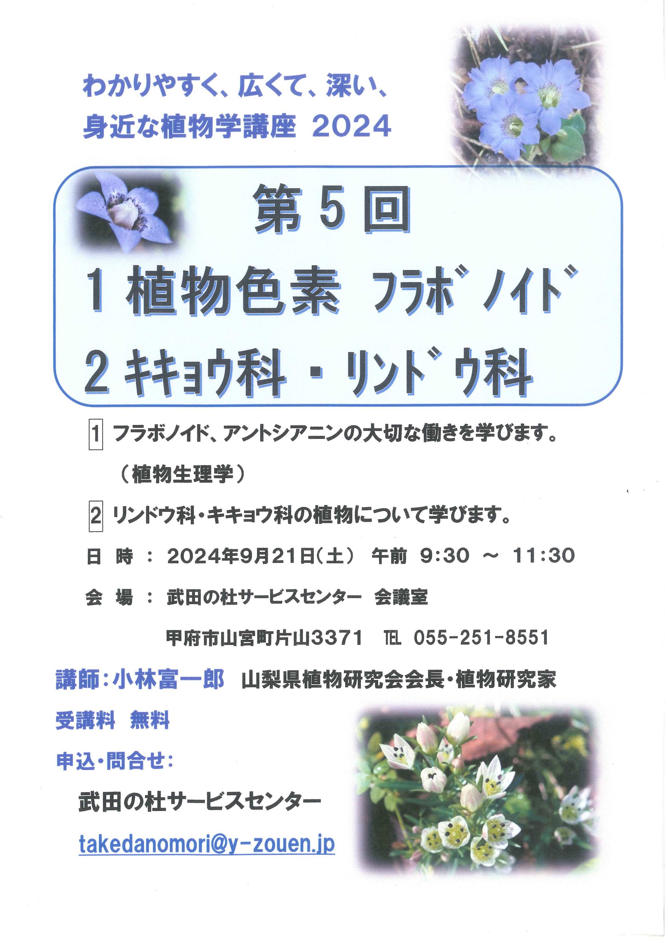 60921「第５回身近な植物学講座ﾁﾗｼ